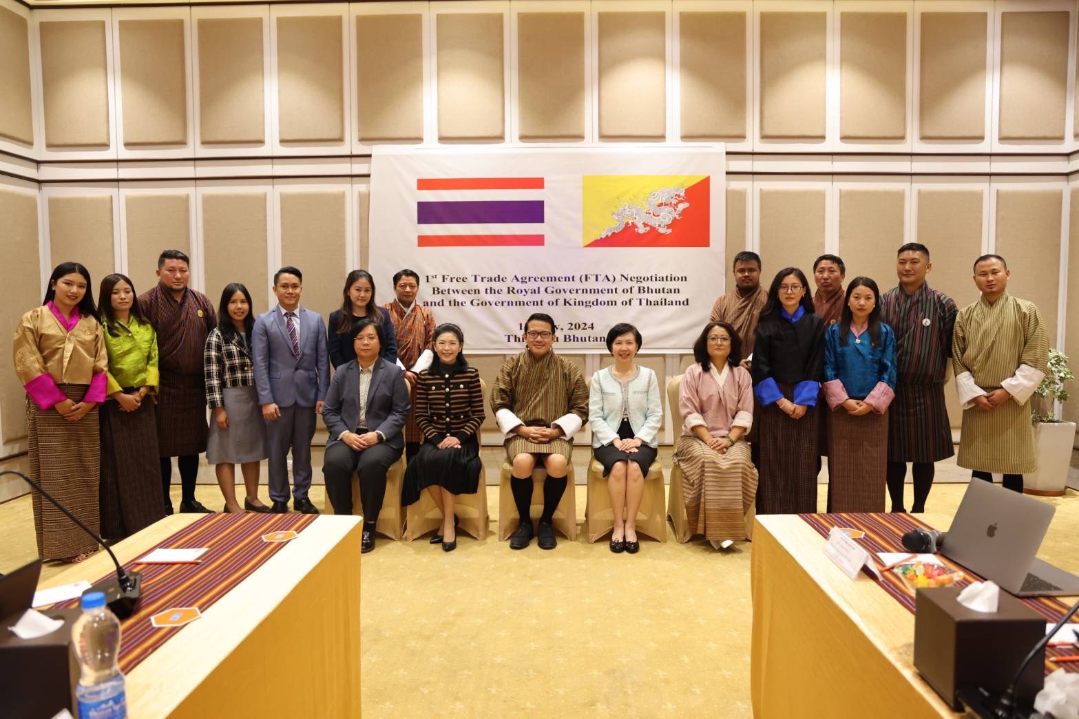 FTA ไทย-ภูฏาน รอบแรกไฟเขียวตั้ง 8 คณะทำงาน เร่งเจรจาขีดเส้นปิดดีล 1 ปี