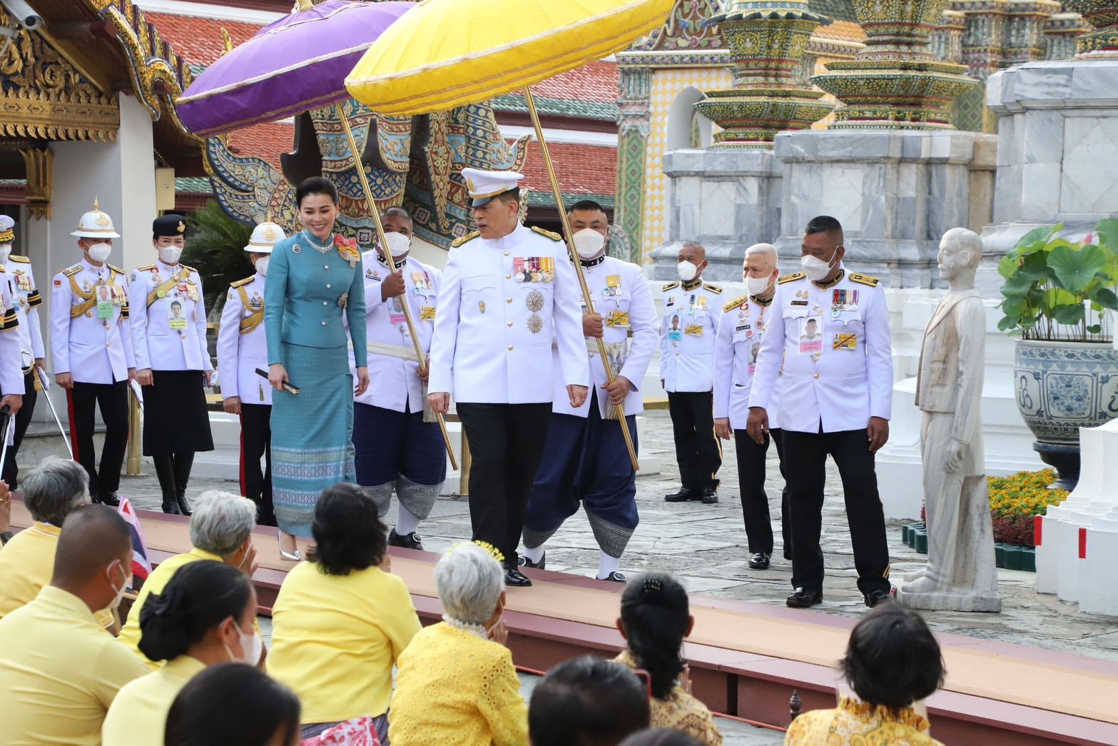 ในหลวง พระราชินี เสด็จฯ ในการพระราชพิธีพืชมงคล 2567
