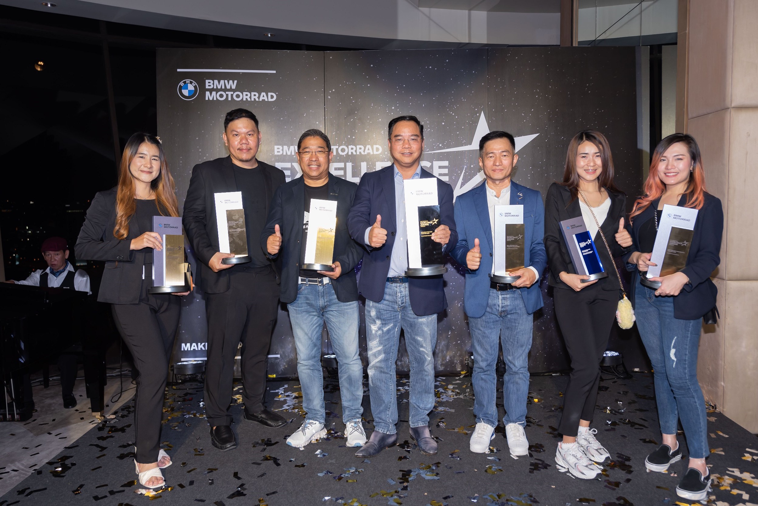 BMW MOTORRAD มิลเลนเนียม ออโต้ กวาด 7 รางวัล