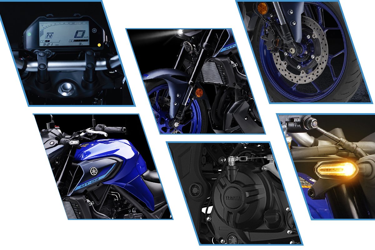 NEW YAMAHA MT-03 DARK BLAST