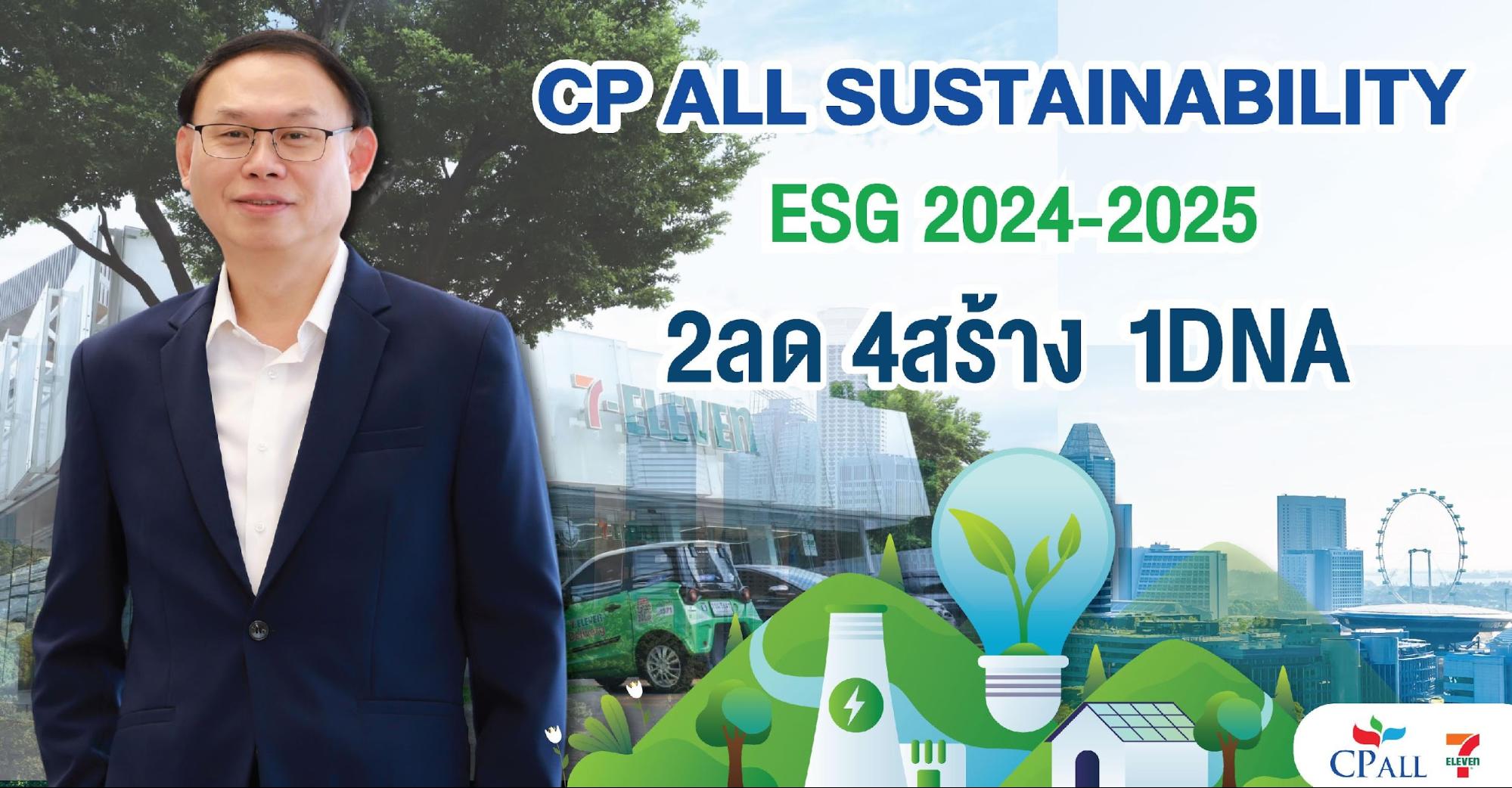 ซีพี ออลล์ เปิดแนวคิด Sustainability framework 2024-2025