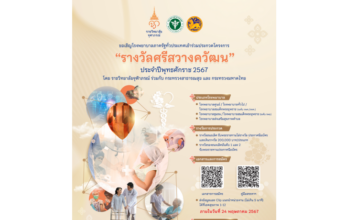 ร่วมประกวดคัดเลือกเป็นหน่วยงานสาธารณสุขดีเด่น