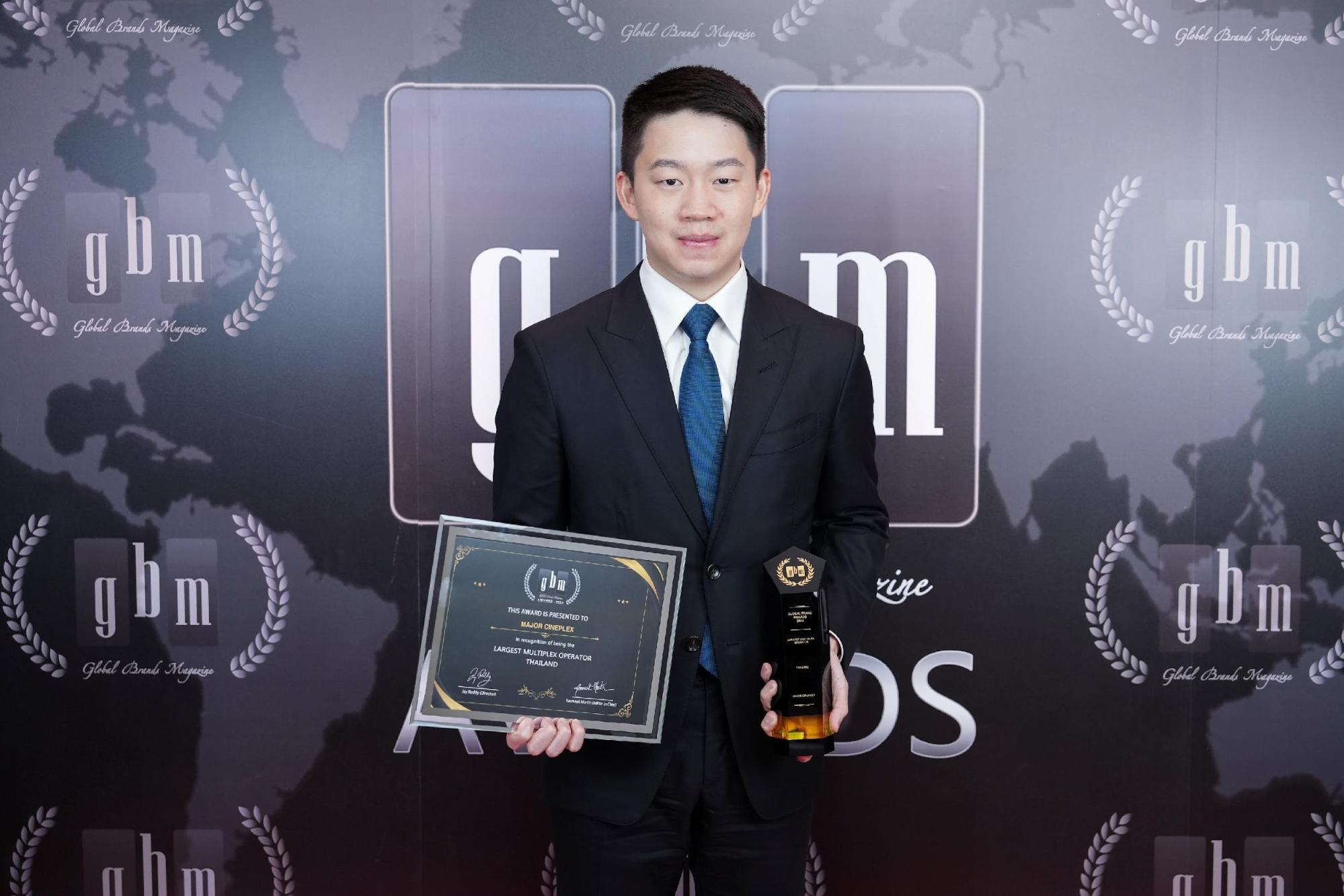 เมเจอร์ ซีนีเพล็กซ์ คว้ารางวัลระดับโลก Global Brand Awards 2024