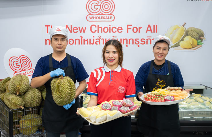 โก โฮลเซลล์ ชิมลางจัด “บุฟเฟ่ต์ทุเรียน” ดีเกินคาด
