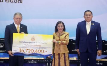 กทท. มอบเงินโครงการจัดหารถหน่วยคัดกรองมะเร็งนรีเวช 36 ล้านบาท