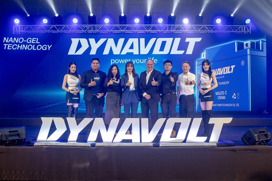 DYNAVOLT POWER YOUR LIFE เปิดตัวแบตเตอรี่มอเตอร์ไซค์