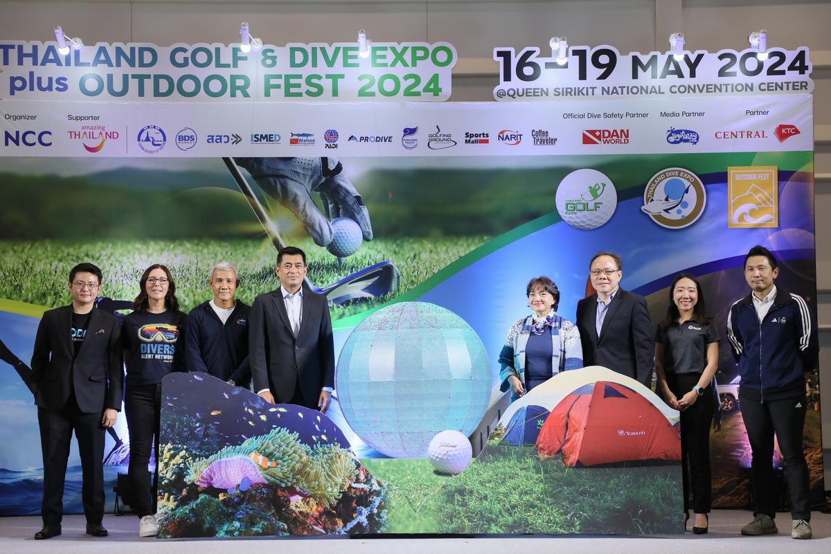 เริ่มแล้ว!! งาน Thailand Golf & Dive Expo plus OUTDOOR Fest 2024
