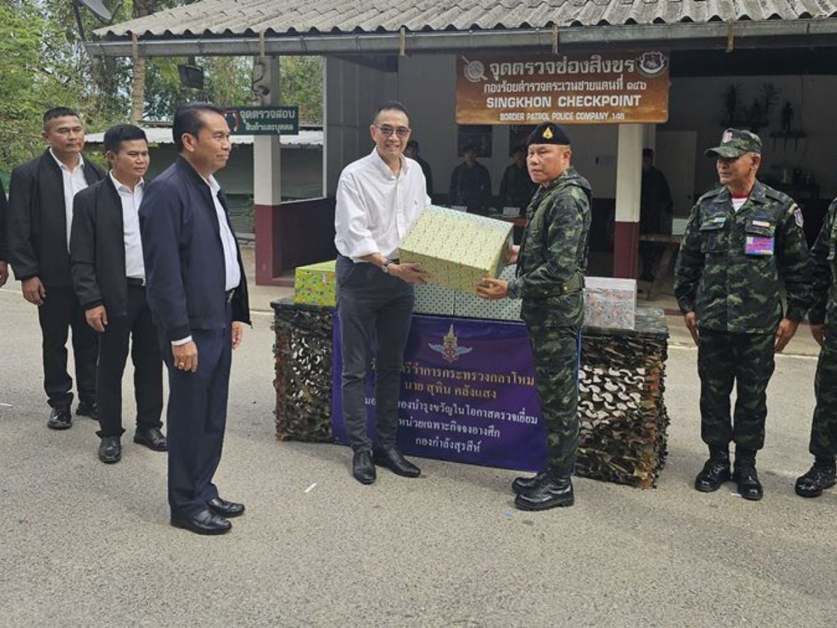 มาริษ-สุทิน ตรวจด่านสิงขร หารือเอกชน ยกระดับขนส่งสินค้า