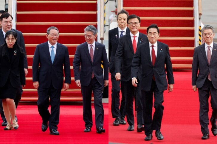 China_Japan_SKorea ประชุมไตรภาคี จีน เกาหลีใต้ ญี่ปุ่น