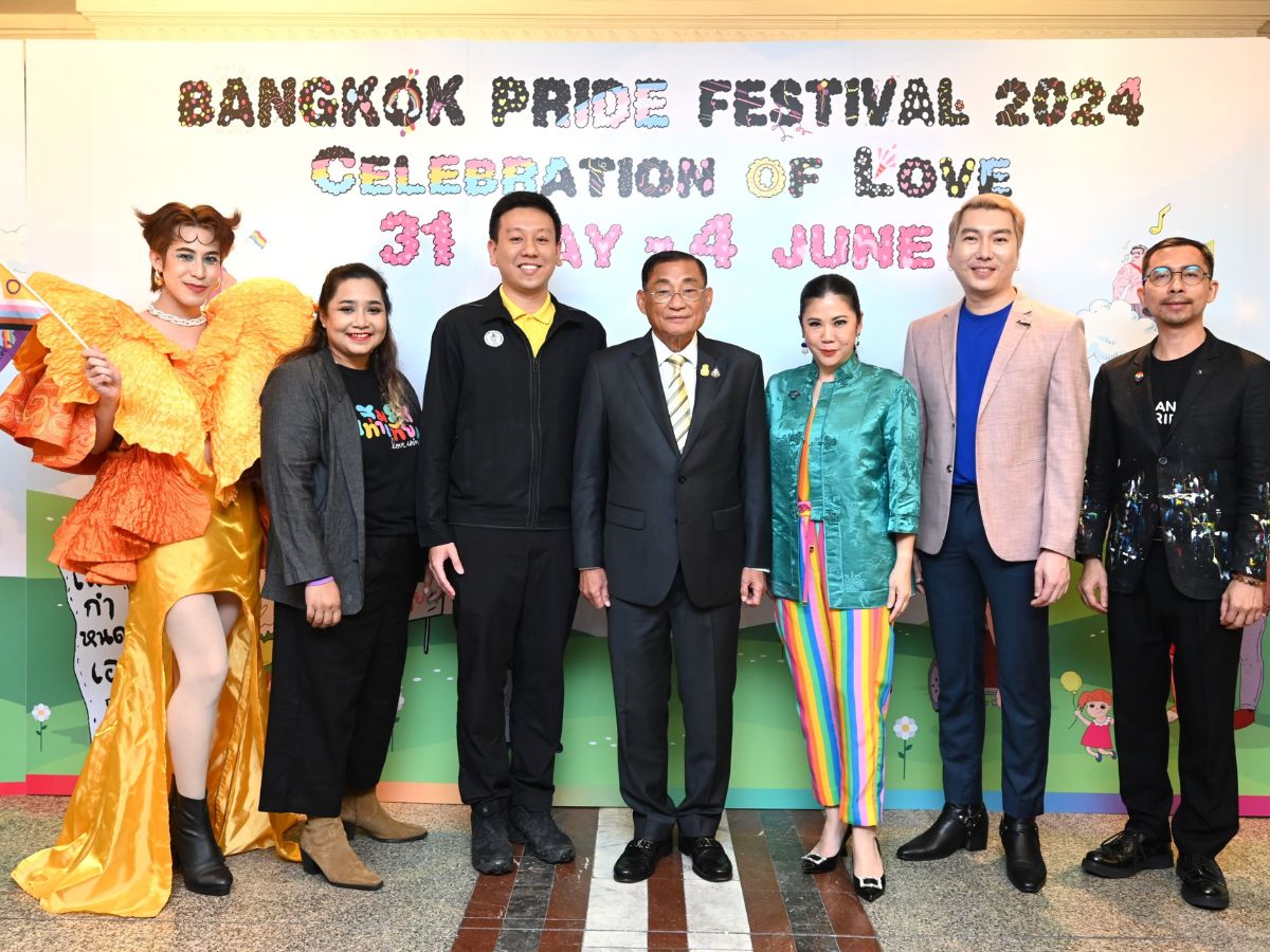นับถอยหลัง Bangkok Pride Festival 2024 ฉลองใหญ่ LGBT Pride Month เนรมิตถนนสีรุ้ง “พระราม 1”