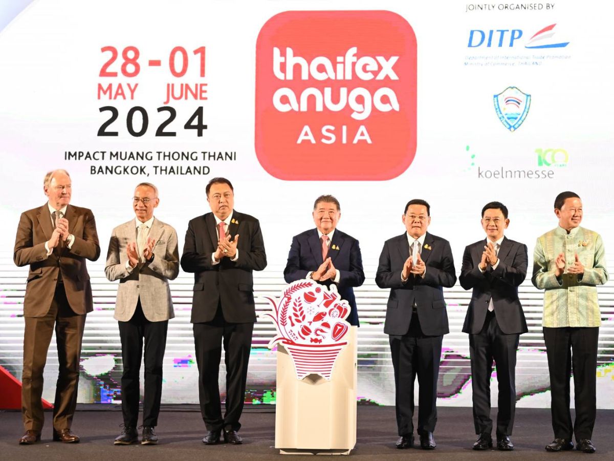 ภูมิธรรม เปิดงาน THAIFEX-ANUGA ASIA 2024 คาดเงินสะพัด 1 แสนล้าน