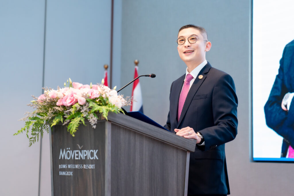 นายแพทย์ตนุพล วิรุฬหการุญ ประธานคณะผู้บริหาร บีดีเอ็มเอส เวลเนส คลินิก และ บีดีเอ็มเอส เวลเนส รีสอร์ท บริษัทกรุงเทพดุสิตเวชการ จำกัด (มหาชน)