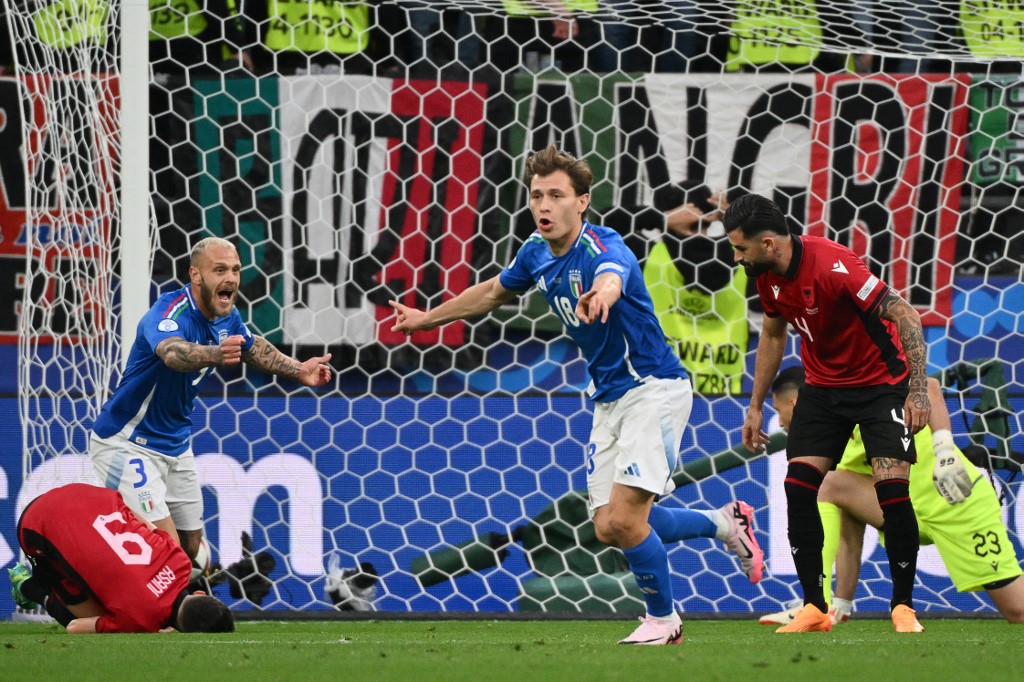 Euro 2024 Group B football match between Italy and Albania