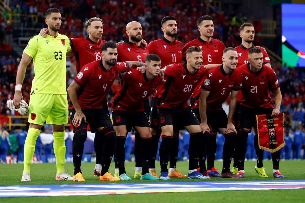 Euro 2024 Group B football match between Italy and Albania