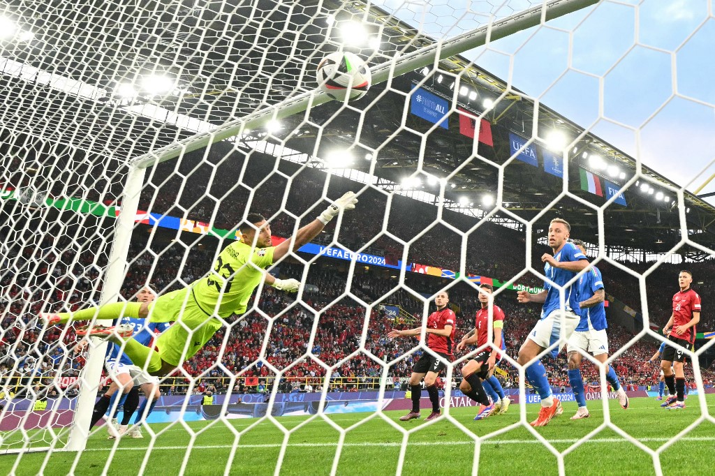 Euro 2024 Group B football match between Italy and Albania