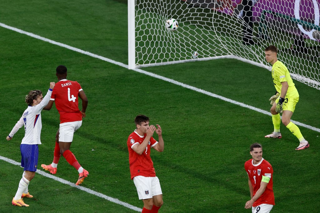 UEFA Euro 2024 - 1st round day 1: Group D Austria v France