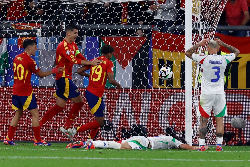 Euro 2024 - 1st round day 2: Group B Spain v Italy