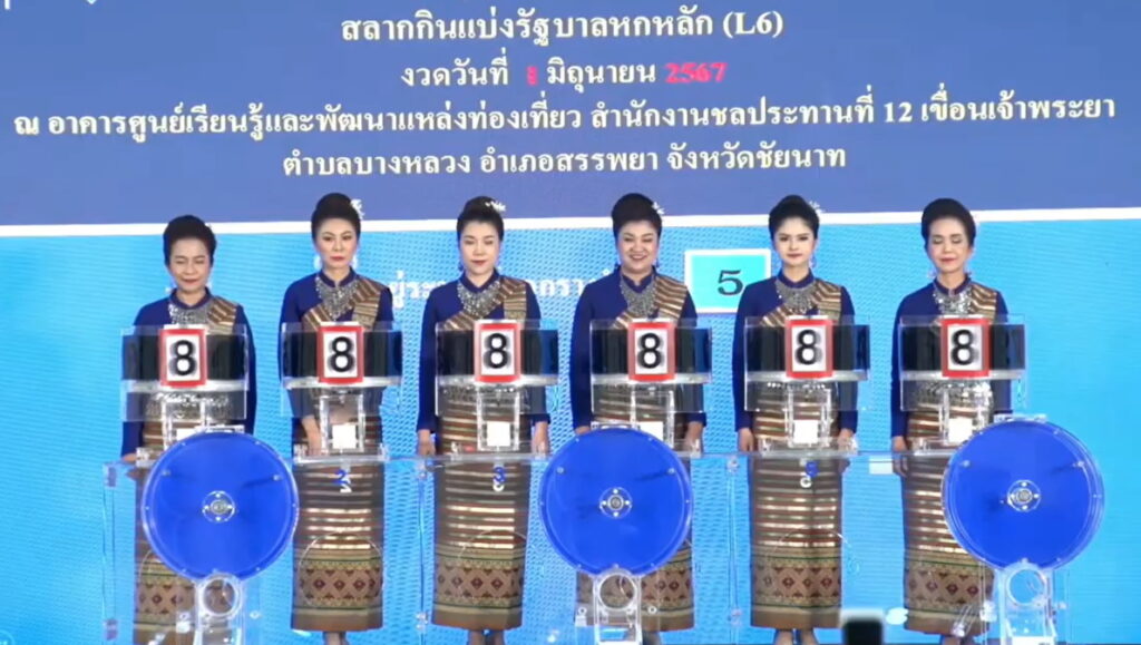 ผู้ช่วยหมุนออกรางวัล สลากกินแบ่งฯ งวด 1 มิ.ย.67 จ.ชัยนาท