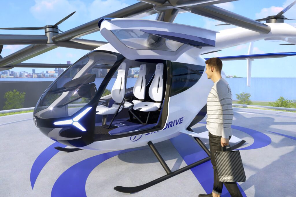 เครือสหพัฒน์ ผนึก สกายไดร์ฟ พัฒนาอากาศยานไฟฟ้าขึ้นลงแนวดิ่งในไทย