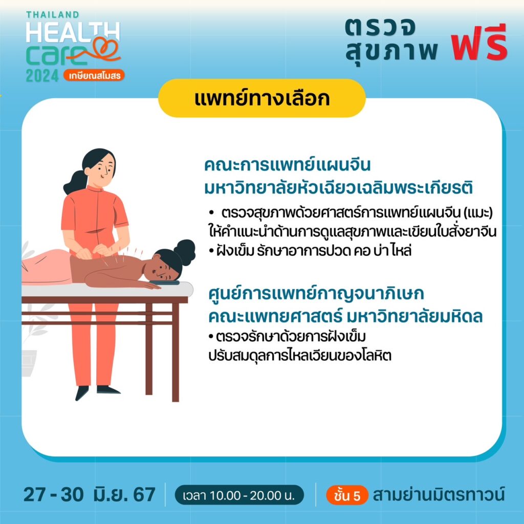 Thailand Healthcare 2024 เกษียณสโมสร