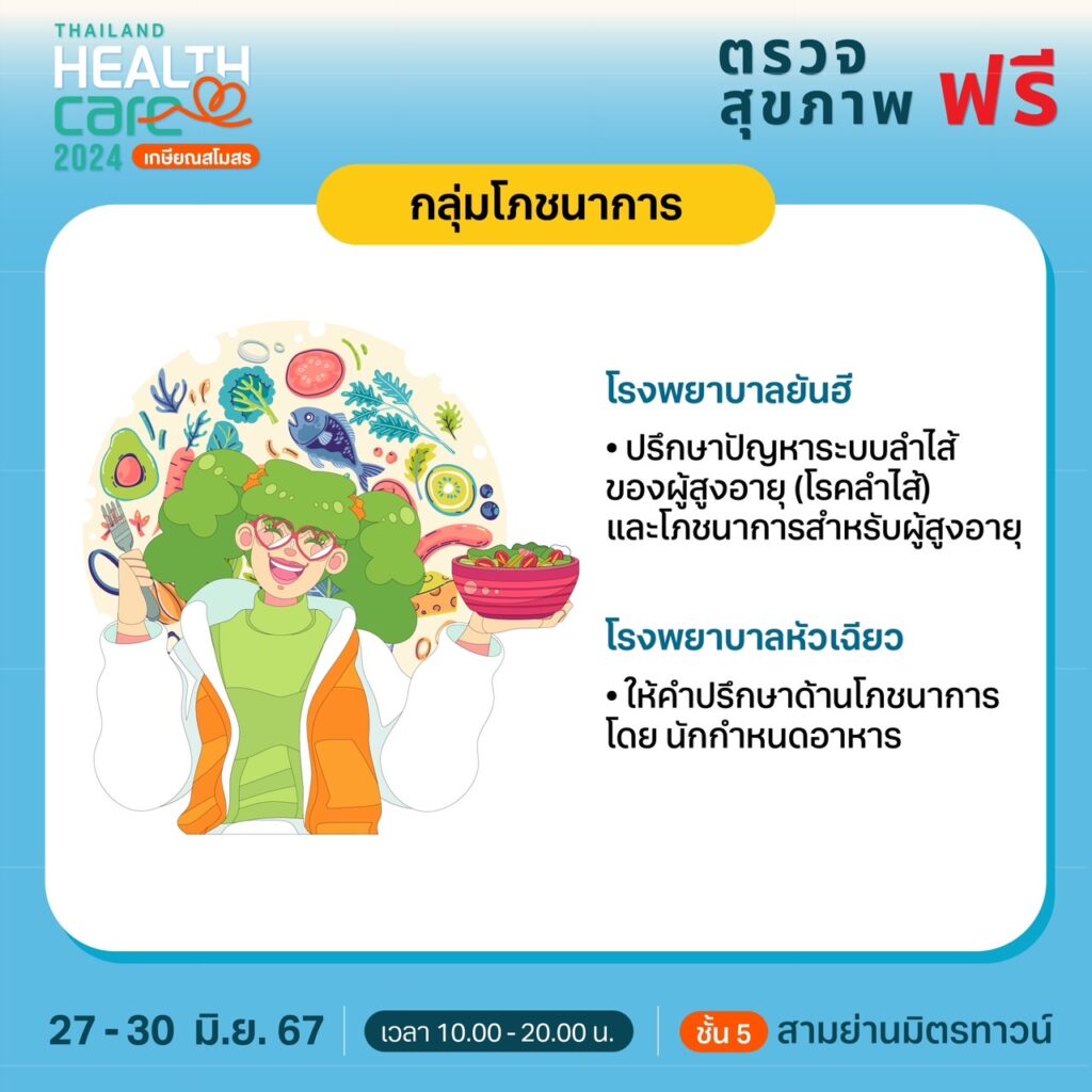 Thailand Healthcare 2024 เกษียณสโมสร