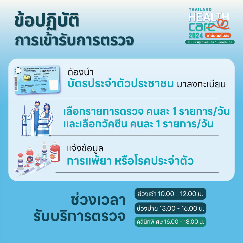 Thailand Healthcare 2024 เกษียณสโมสร