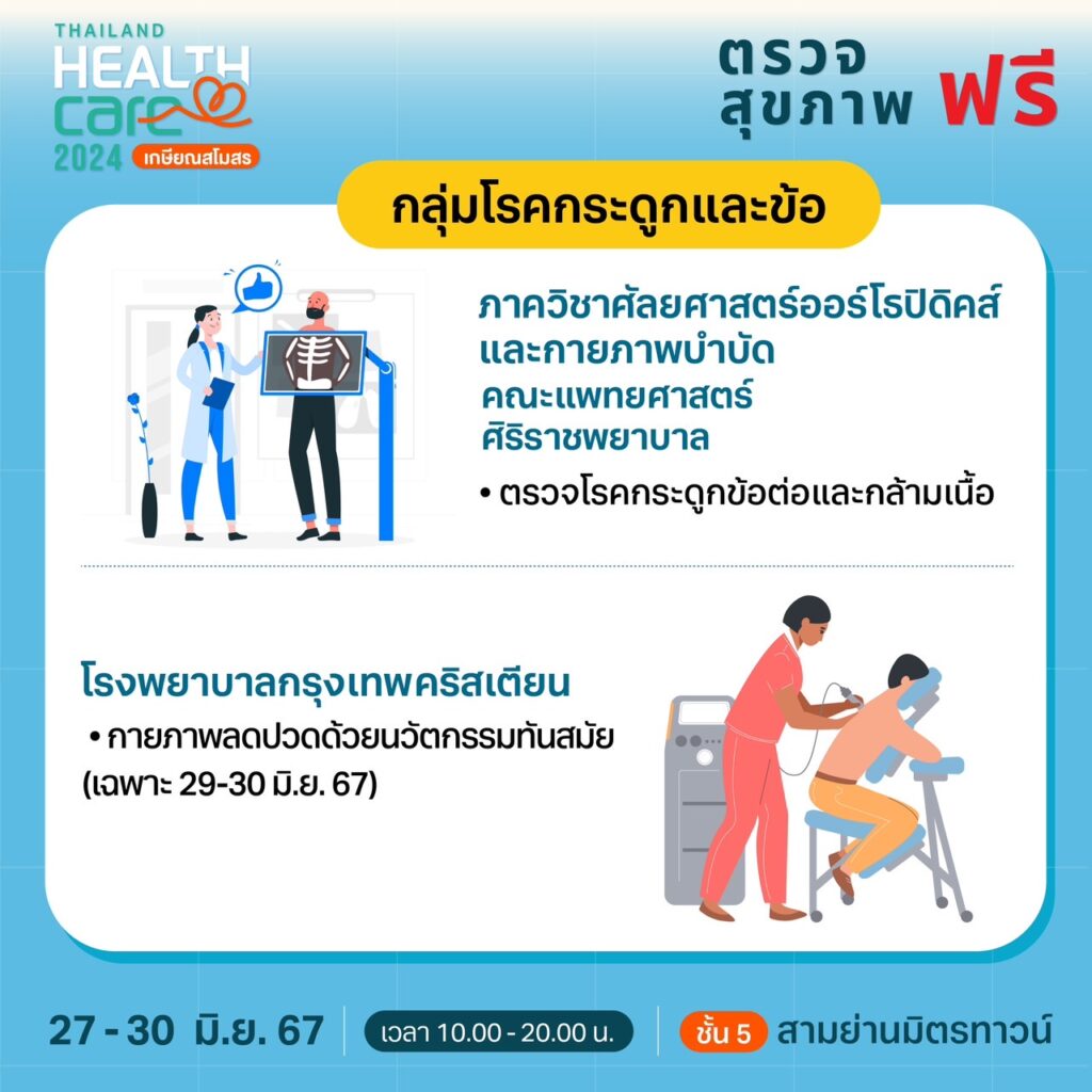 Thailand Healthcare 2024 เกษียณสโมสร