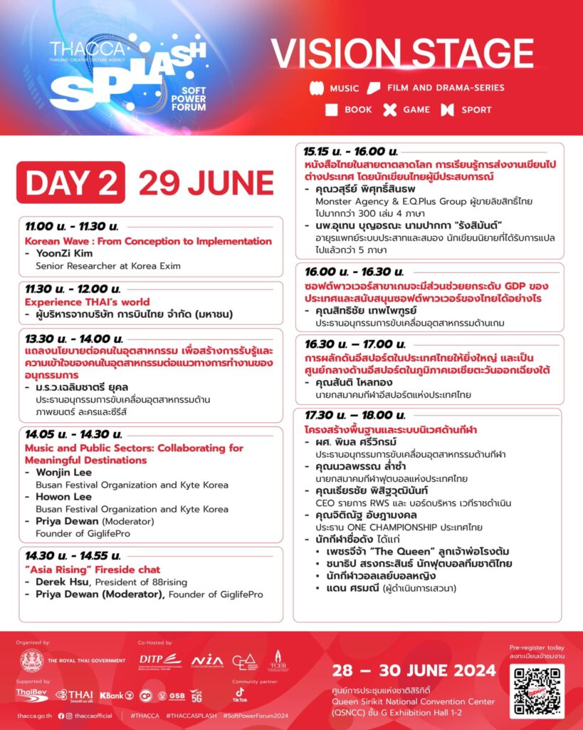 THACCA SPLASH Soft Power Forum 2024