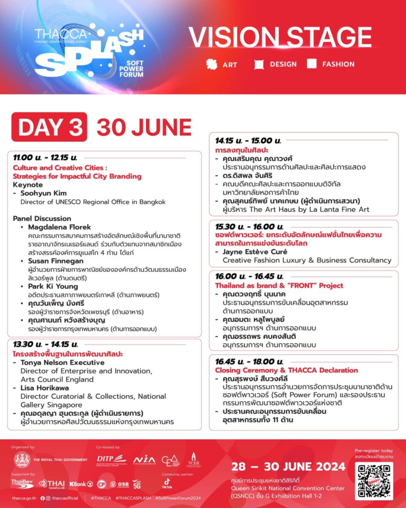 THACCA SPLASH Soft Power Forum 2024