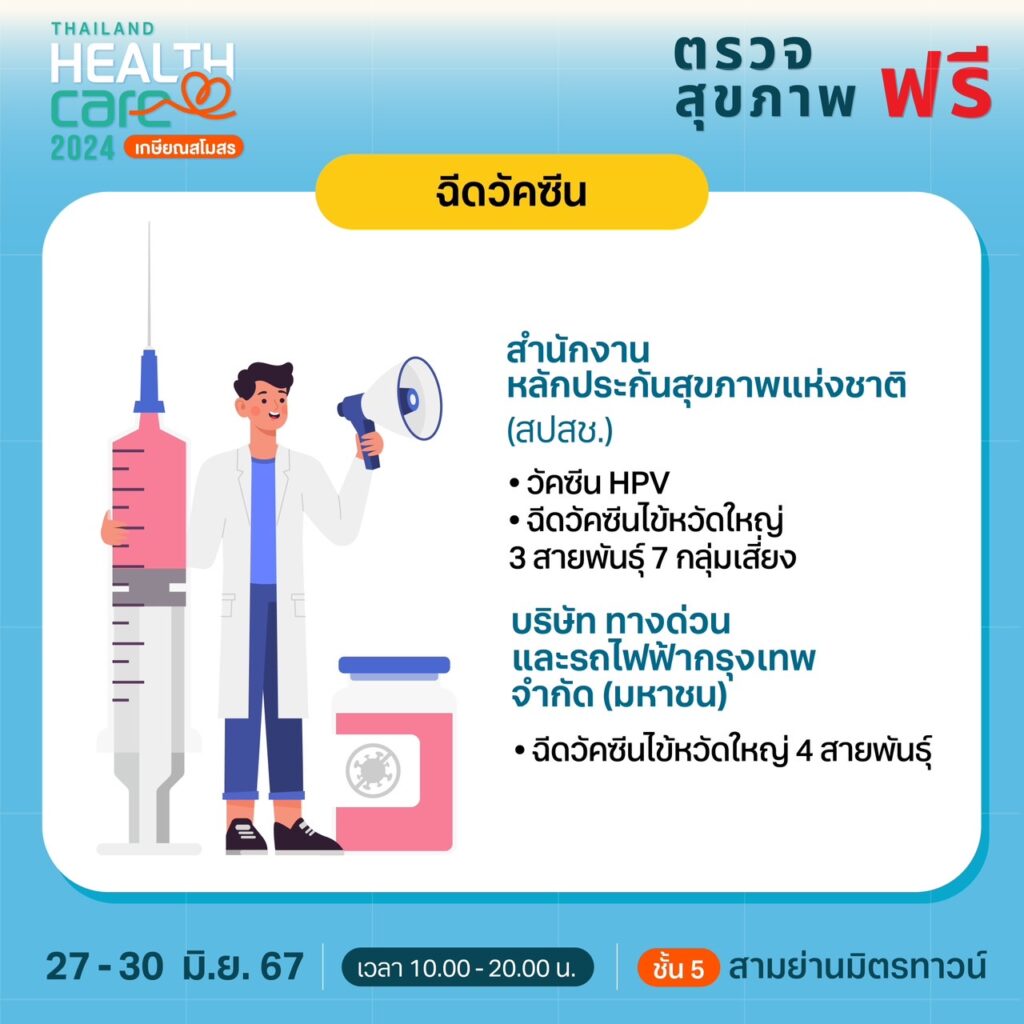 Thailand Healthcare 2024 เกษียณสโมสร