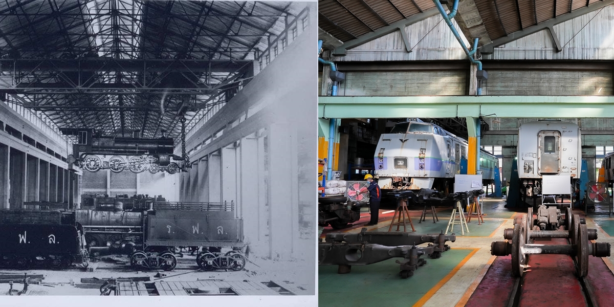 114 ปี “โรงงานมักกะสัน” เปิดประวัติศาสตร์ทรงคุณค่า-ความก้าวหน้ารถไฟไทย