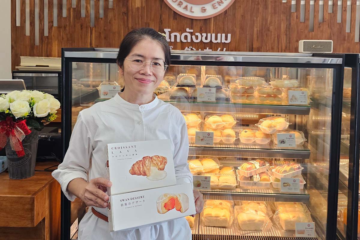 “โกดังขนม” ลำพูนบุก กทม.ชูขายแฟรนไชส์เบเกอรี่แช่แข็ง 10 สาขา