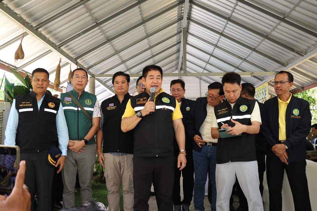 ธรรมนัส ลุยภูเก็ต ติดตามโครงการการเร่งจัดน้ำสำหรับการเกษตรกรรม