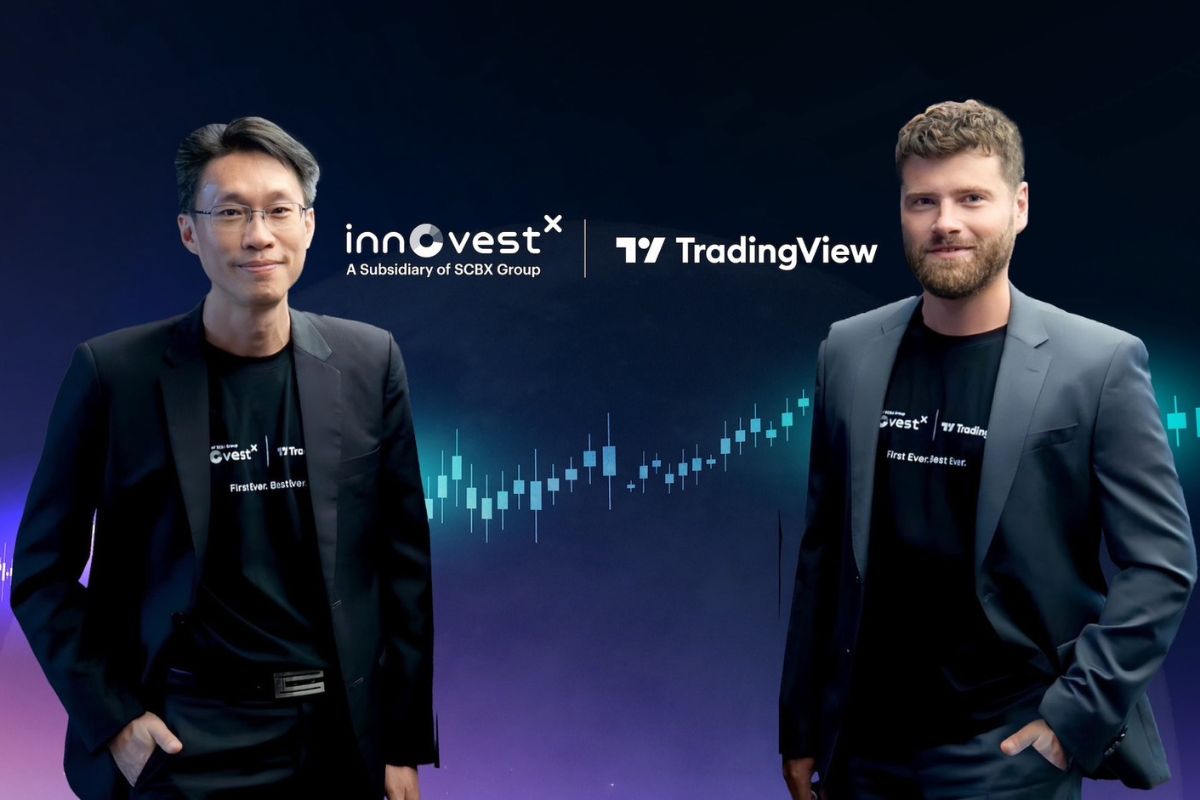 InnovestX ยอดเปิดบัญชีพุ่ง 159% จับมือ TradingView เทรดหุ้นไทยฟรีค่าคอม