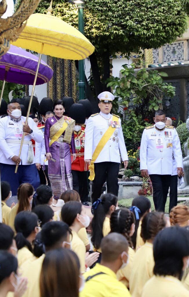 ในหลวง เสด็จฯพระราชพิธีเฉลิมพระชนมพรรษา พระราชินี