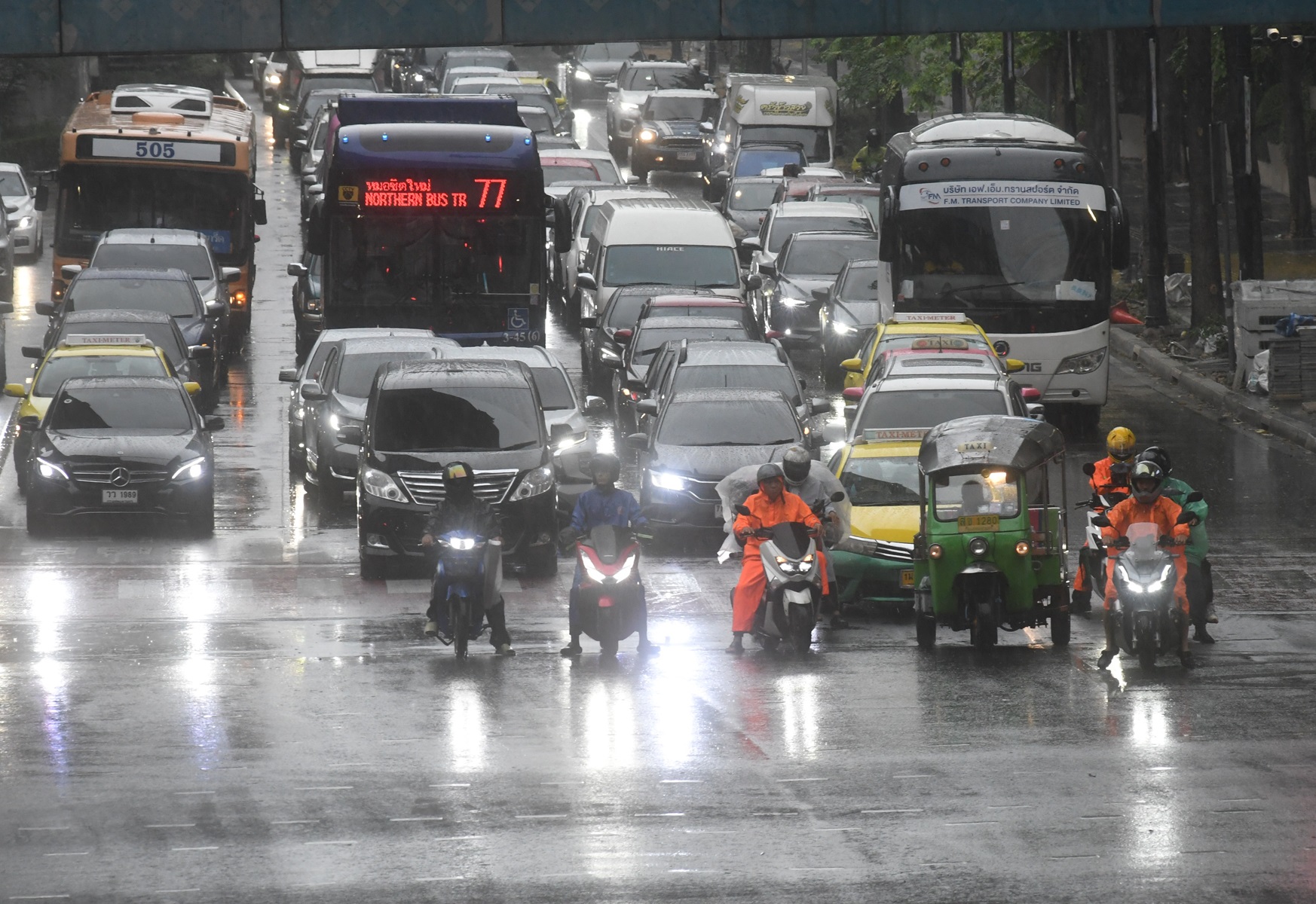 กรมอุตุฯพยากรณ์อากาศ 5-11 มิ.ย. เตือนฝนยังตกหนัก 60-80% ของพื้นที่