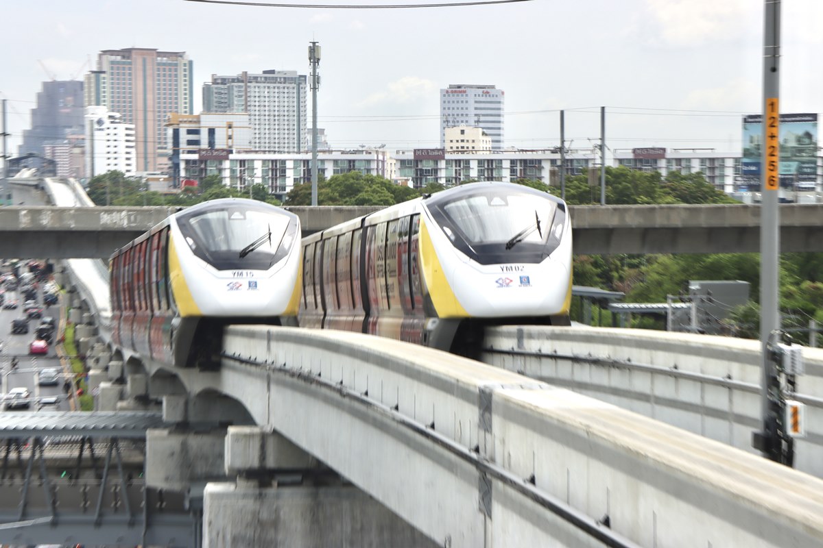 ขร.การันตี รถไฟฟ้าสายสีเหลือง กลับมาให้บริการแล้ว 100% ขอประชาชนเชื่อมั่น