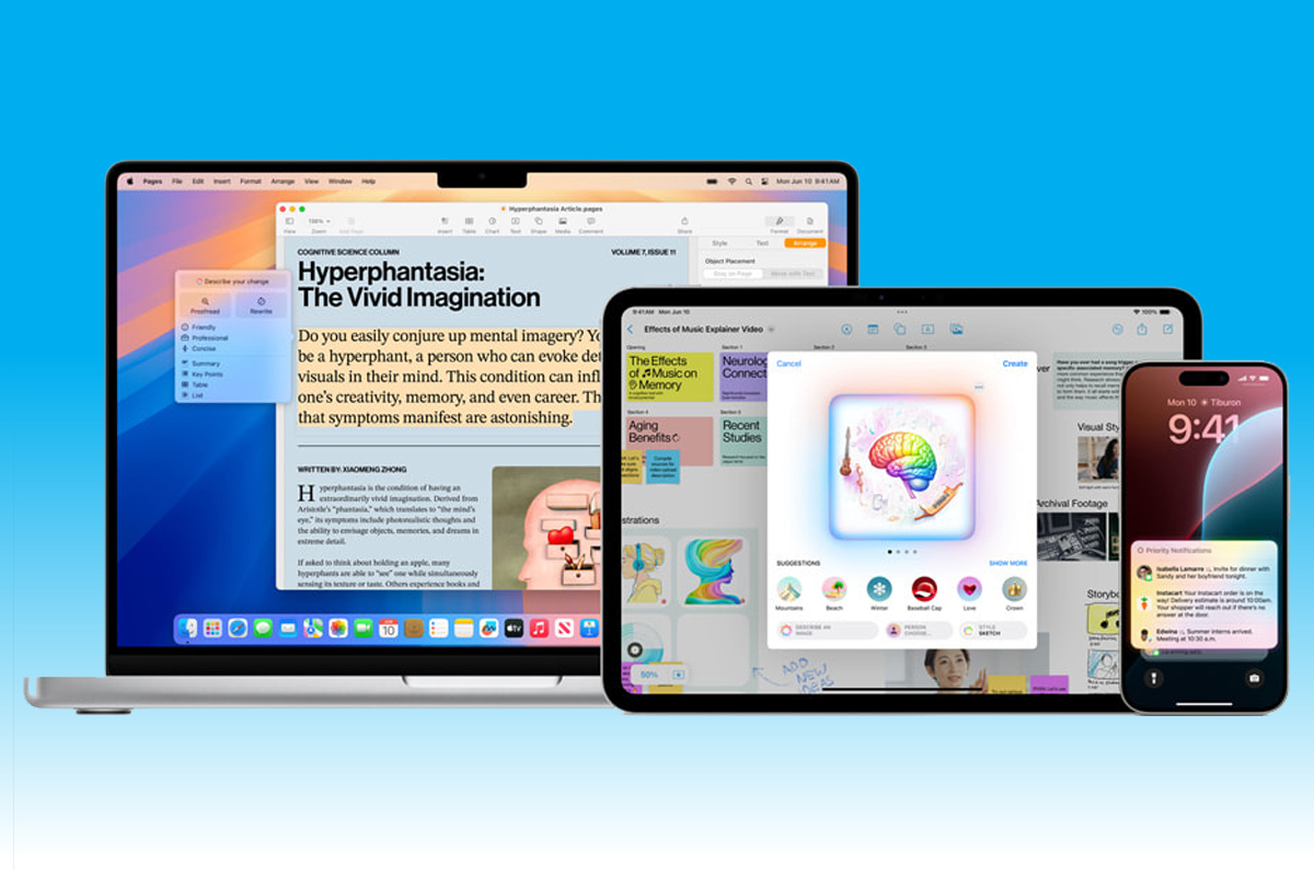 Apple Intelligence ก้าวสู่ยุคใหม่ของเทคโนโลยี AI
