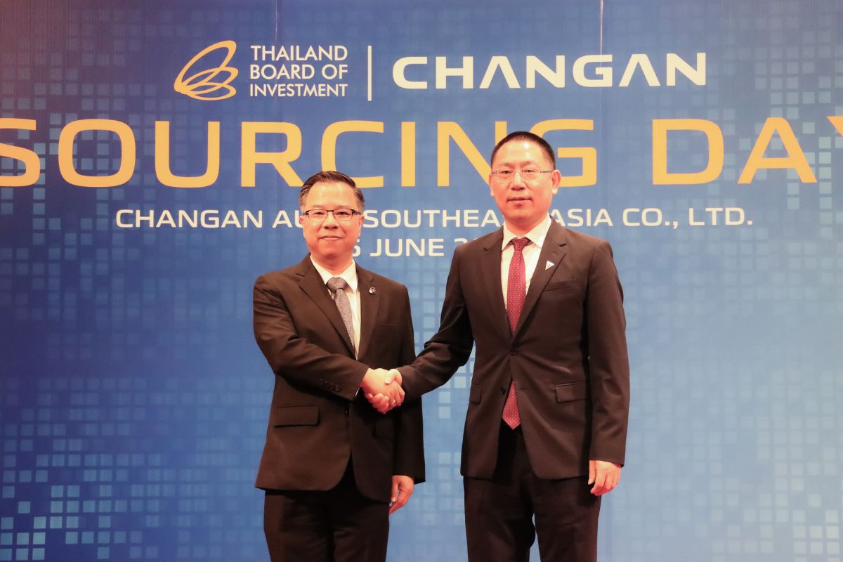 บีโอไอ จับมือ ฉางอาน ดึงผู้ผลิตชิ้นส่วนไทย เข้าสู่ซัพพลายเชน EV 