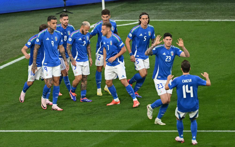 ยูโร 2024 อิตาลี แชมป์เก่า ยิงแซงสองประตูรวด ชนะแอลเบเนีย 2-1