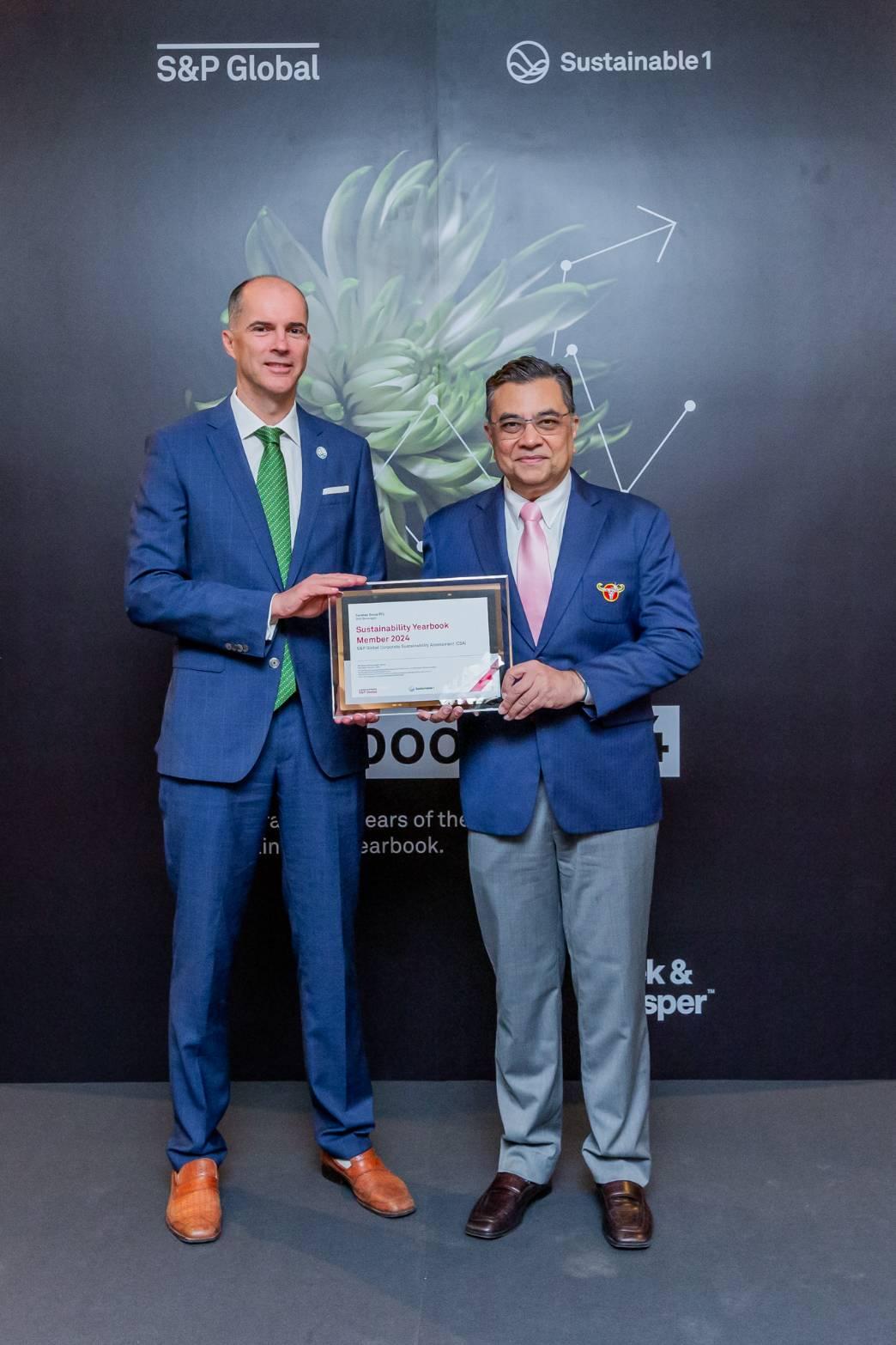คาราบาวกรุ๊ป รับรางวัลบริษัทยั่งยืนระดับโลก จาก S&P Global