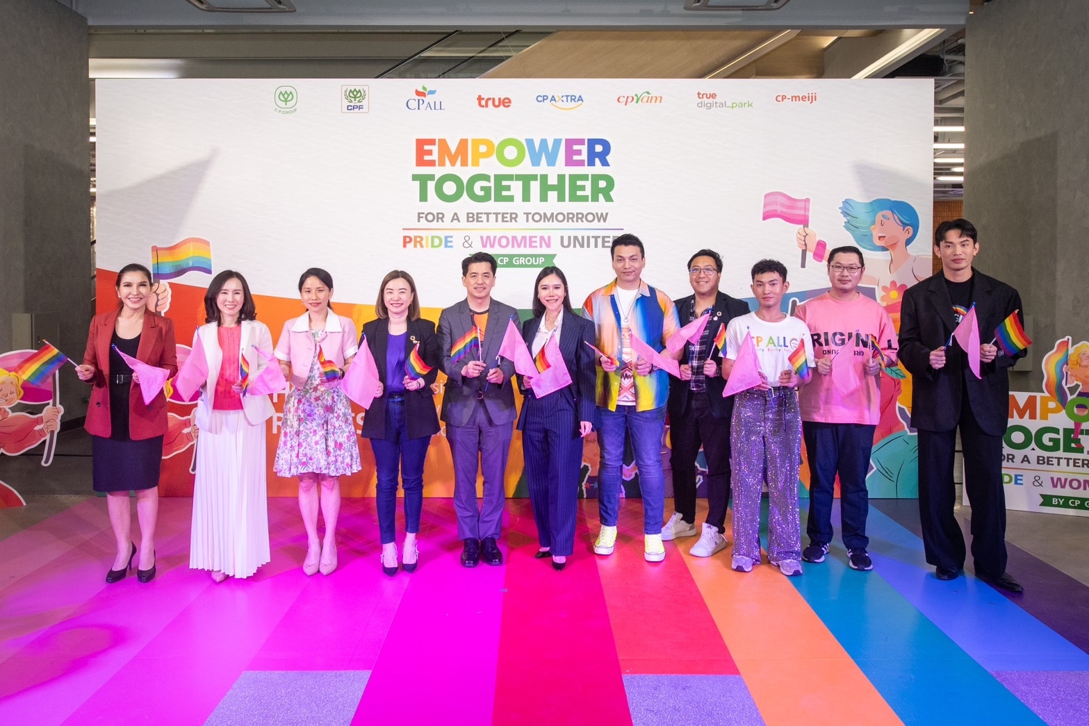 ซีพี ผนึกบริษัทในเครือฯ ปลุกพลังเปิดรับความหลากหลาย มุ่งสู่เป้าหมายการพัฒนาที่ยั่งยืน 