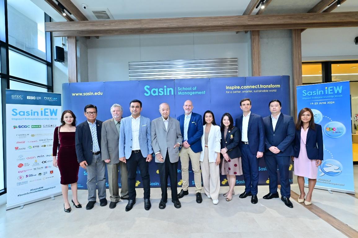 ศศินทร์อุ่นเครื่องรับสัปดาห์ผู้ประกอบการ “Sasin IEW”