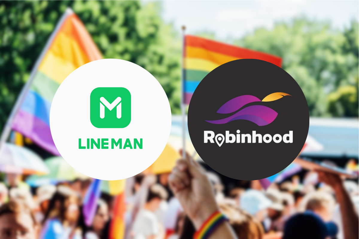 LINE MAN-Robinhood ฉลอง Pride Month มอบส่วนลดสูงสุด 100 บาท