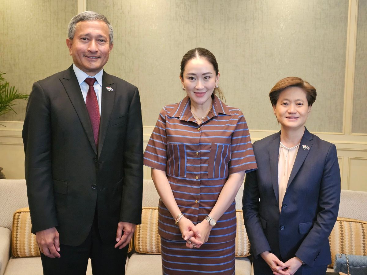 “วิเวียน” รมต.ต่างประเทศ เชิญ “แพทองธาร” เยือนสิงคโปร์ แลกเปลี่ยนความรู้นโยบาย สร้างสัมพันธ์นักการเมืองรุ่นใหม่