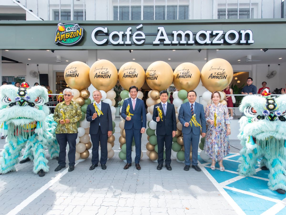 OR เปิดคาเฟ่ อเมซอน 2 สาขา รัฐปีนัง มาเลเซีย