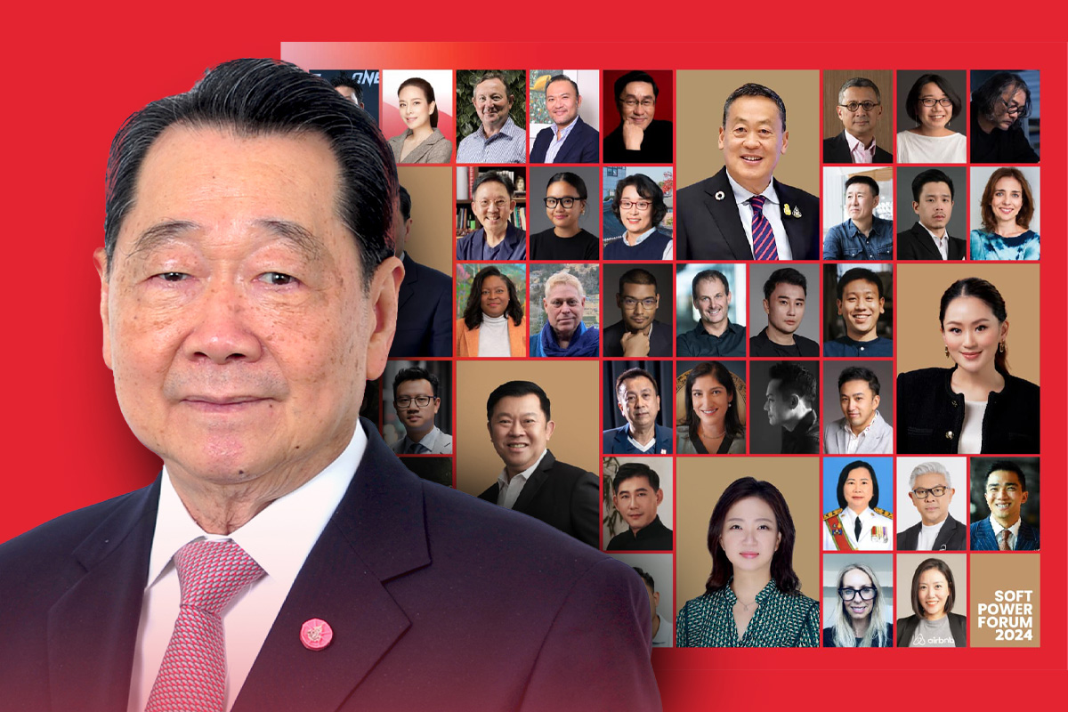 ธนินท์ เจียรวนนท์ ขึ้นเวที Soft Power Forum 2024 ชี้โอกาสของประเทศไทย