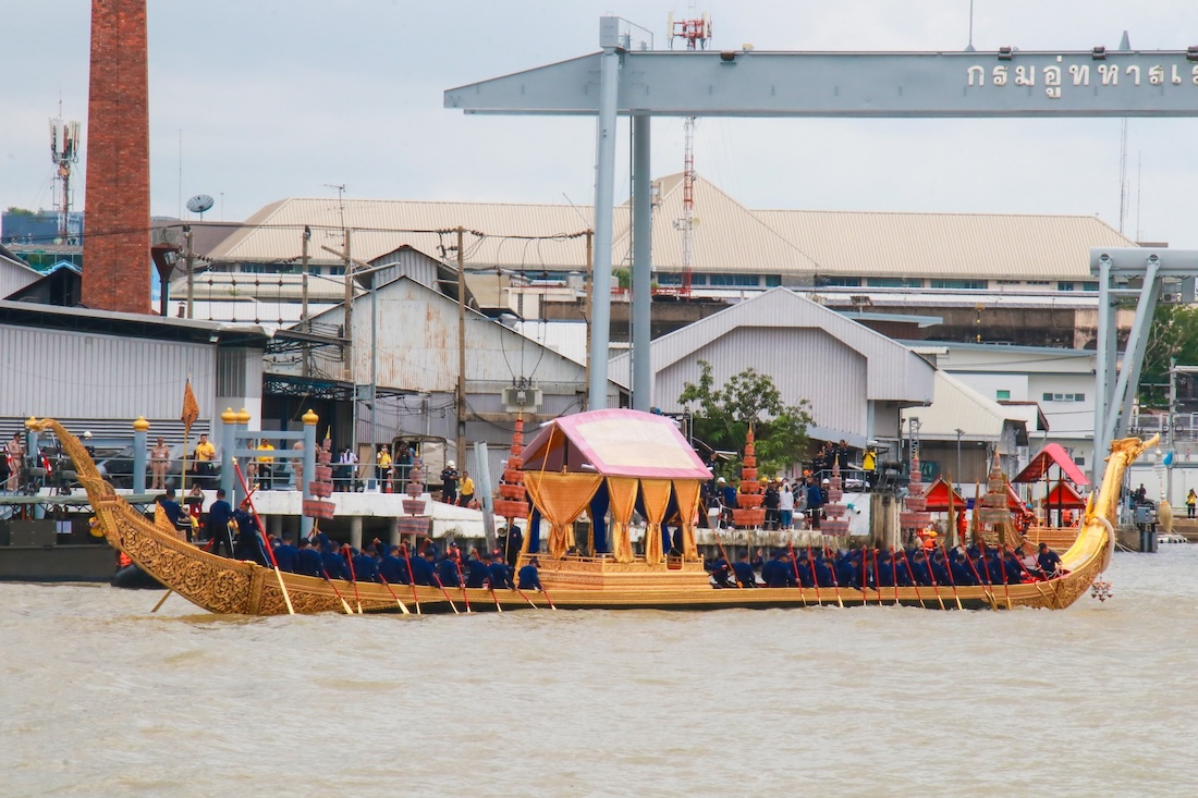 กองทัพเรืออัญเชิญ 3 เรือพระที่นั่ง ‘ผูกทุ่น’ ประกอบกาพย์เห่เรือ พร้อมพิธีมหามงคล