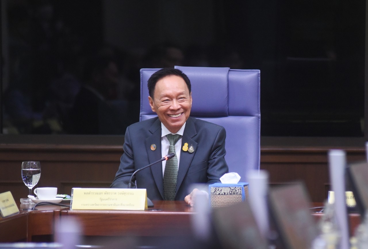 เปิดข้อมูล “พัชรวาท” เผยสถานการณ์สิ่งแวดล้อมไทยดีขึ้น