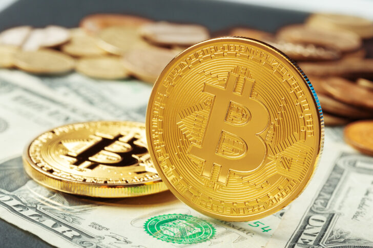 Bitcoin and dollar Bitcoin and dollar